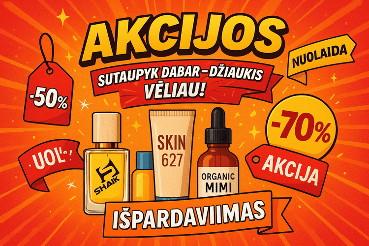 AKCIJOS - Nuolaidos ir Išpardavimai - Damų Kampelis