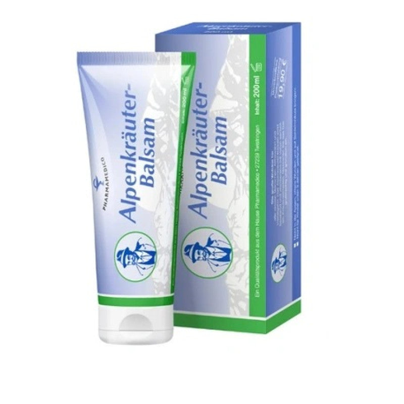 Alpine Herbs balzamas nuo sąnarių ir raumenų skausmo bei traumų, 200 ml