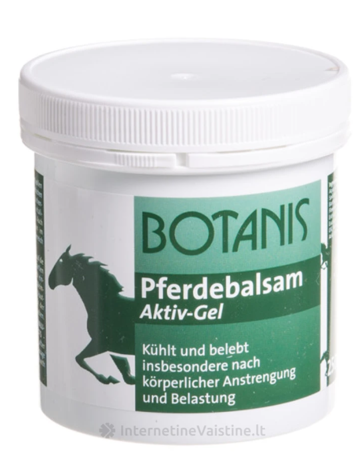 BOTANIS, Arklių balzamas-gelis, 250 ml