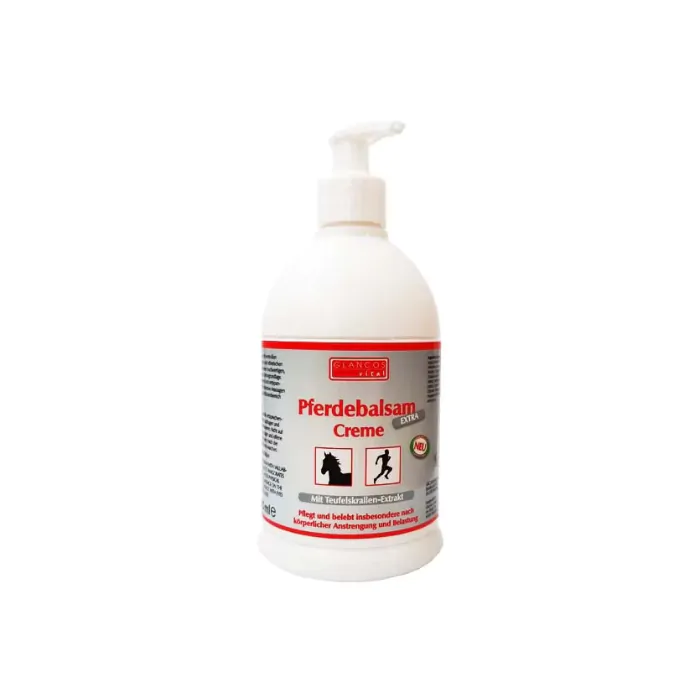 BOTANIS, vėsinantis Arklių balzamas-kremas su dozatoriumi, 500 ml.