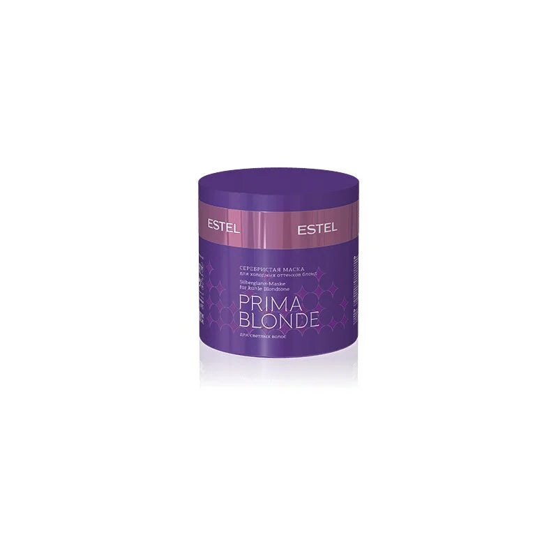 ESTEL PRIMA BLONDE plaukų kaukė šaltiems blondinių atspalviams 300 ml.