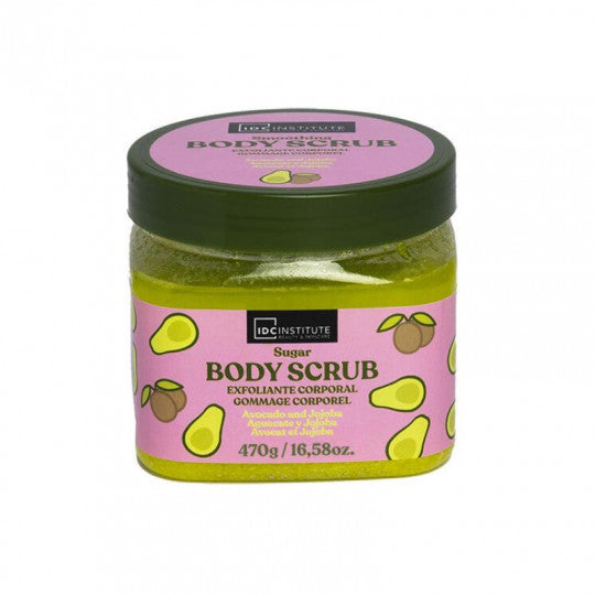 IDC INSTITUTE kūno šveitiklis Avocado & Jojoba, 470 g.