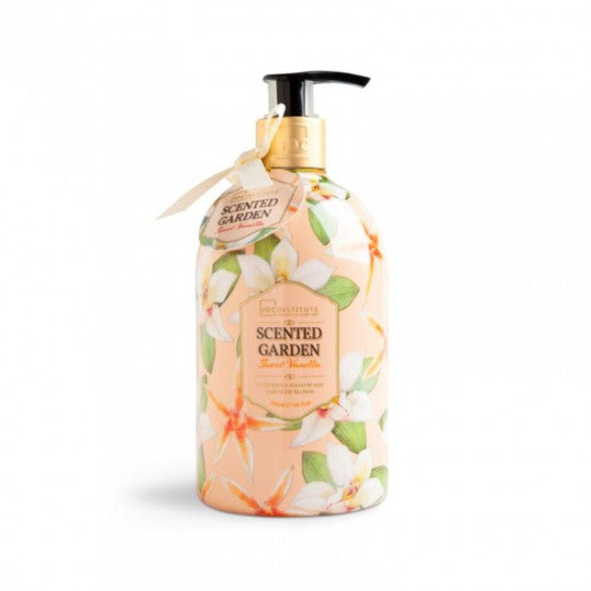 IDC INSTITUTE skystas rankų muilas Scented Garden Vanilla, 500 ml.