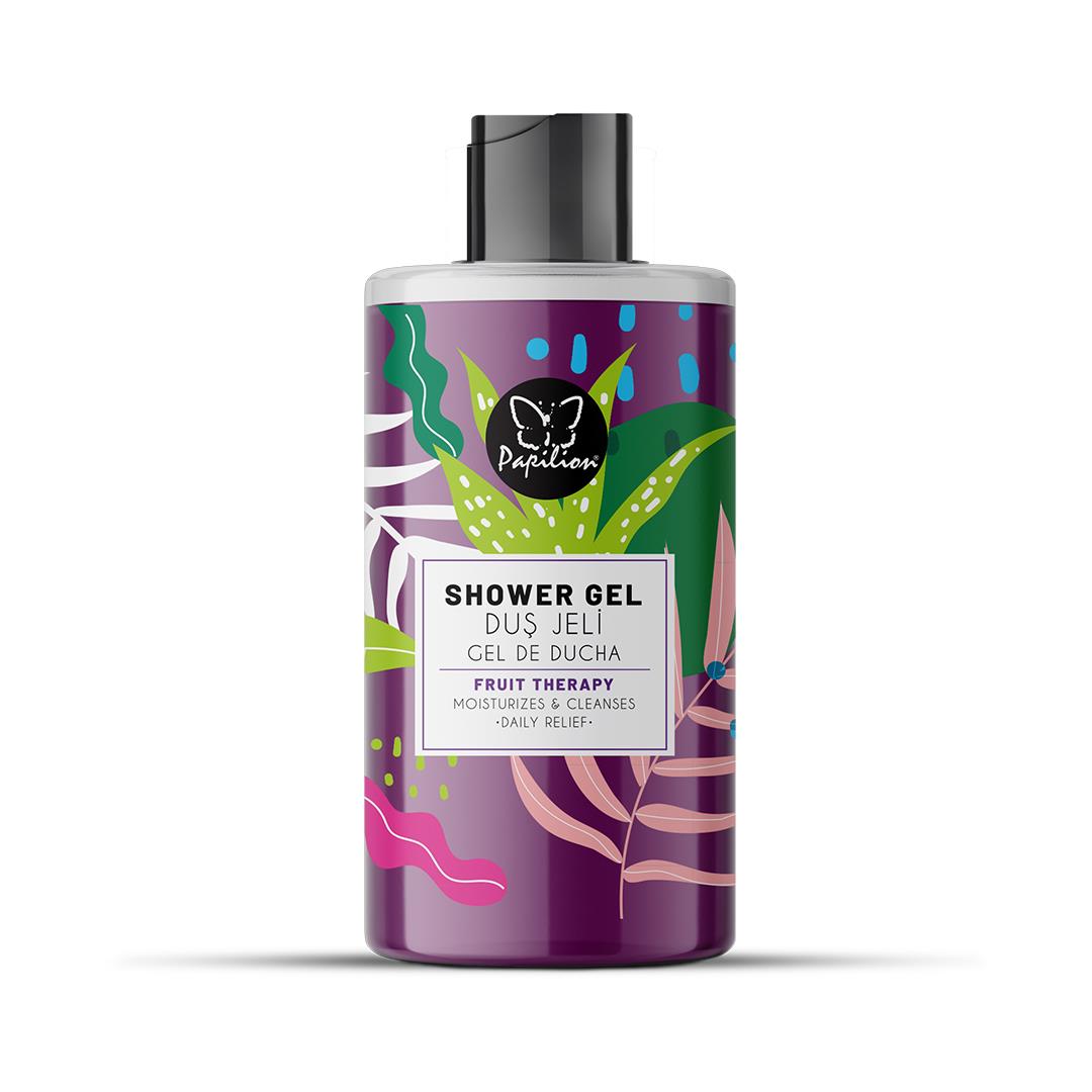 PAPILION Vaisų kvapo dušo želė, 400ml.