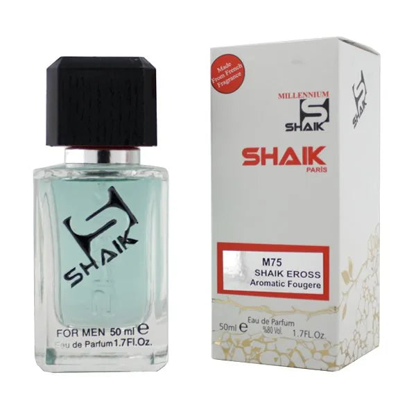 SHAIK M75 vyriški kvepalai (įkvėpti Versace Eros For Men), 50 ml.