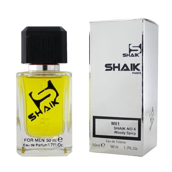 SHAIK M81 vyriški kvepalai (įkvėpti HUGO BOSS №6 FOR MEN), 50 ml.