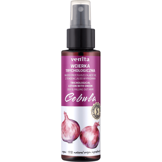 Venita losjonas su svogūnu riebiems, linkusiems slinkti plaukams, 100 ml. - plaukams - Damų Kampelis