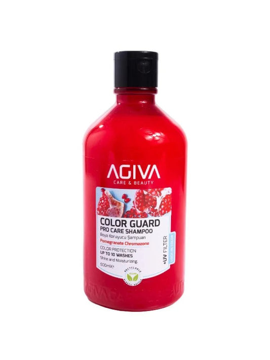 AGIVA Color Protection plaukų šampūnas su granatų ekstraktu 500 ml - kūnui - Damų Kampelis