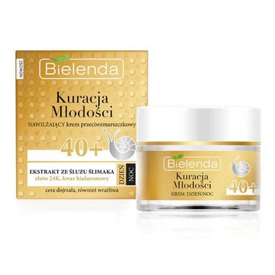 BIELENDA veido kremų kolekcija "Jaunystės terapija" pagal amžiaus grupes, 50ml - veidui - Damų Kampelis