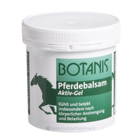 BOTANIS, Vėsinantis Arklių balzamas - gelis nuo raumenų ir sąnarių skausmo, 250 ml. - sveikatai - Damų Kampelis