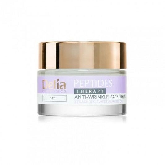 DELIA Peptides Therapy kremas veidui stangrinamasis, 50 ml - veidui - Damų Kampelis