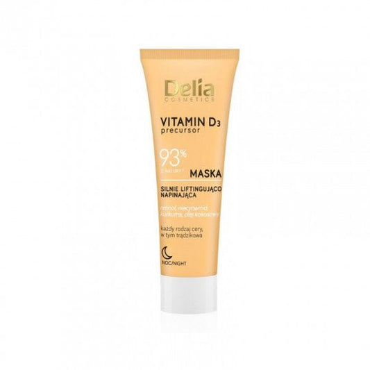 DELIA kaukė veidui naktinė stangrinamoji Vitamin D3, 50 ml. - veidui - Damų Kampelis