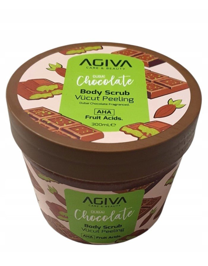 AGIVA DUBAI šokoladinis kūno šveitiklis, 300 ml - kūnui - Damų Kampelis