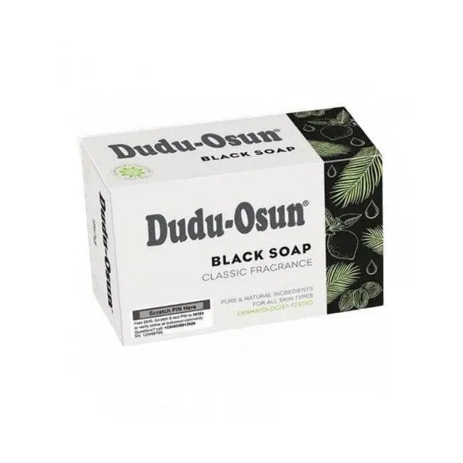 DUDU-OSUN Juodasis Afrikos muilas, 150 g - kūnui - Damų Kampelis
