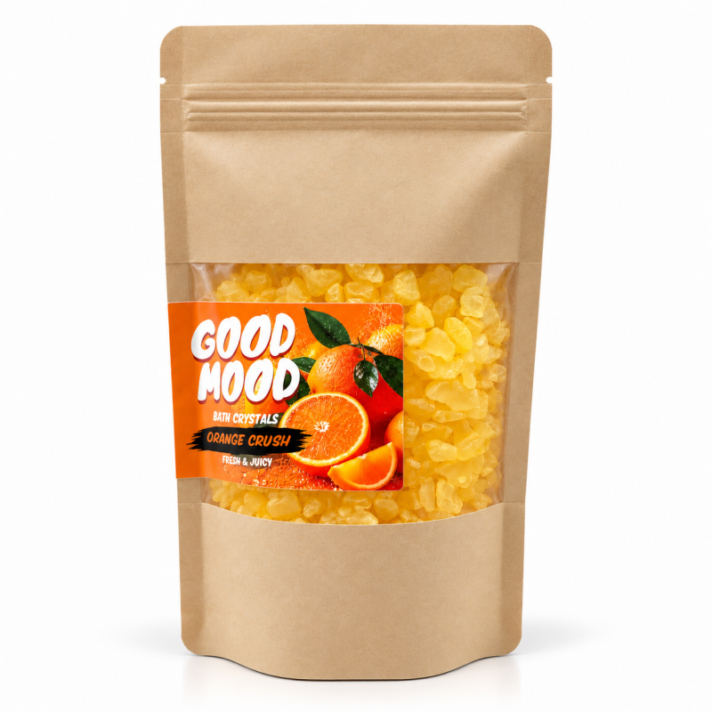 GOOD MOOD Orange Crush vonios druska, 500 g – originali pakuotė