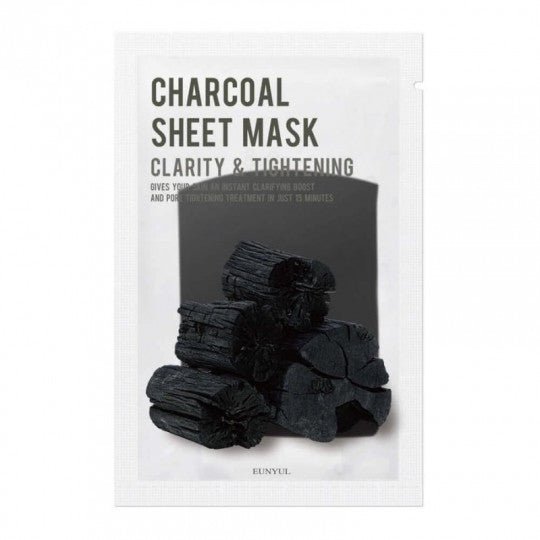 EUNYUL Purity lakštinė valomoji veido kaukė Charcoal, 22 ml. - veidui - Damų Kampelis