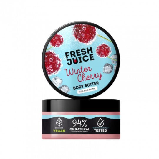 FRESH JUICE kūno sviestas Winter Cherry, 200 ml - kūnui - Damų Kampelis