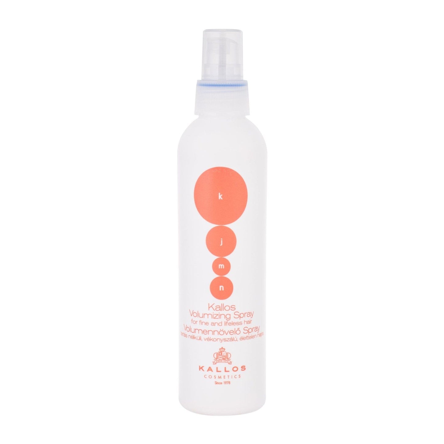 KALLOS KJMN VOLUMIZING plaukų purškiklis, 200 ml - plaukams - Damų Kampelis