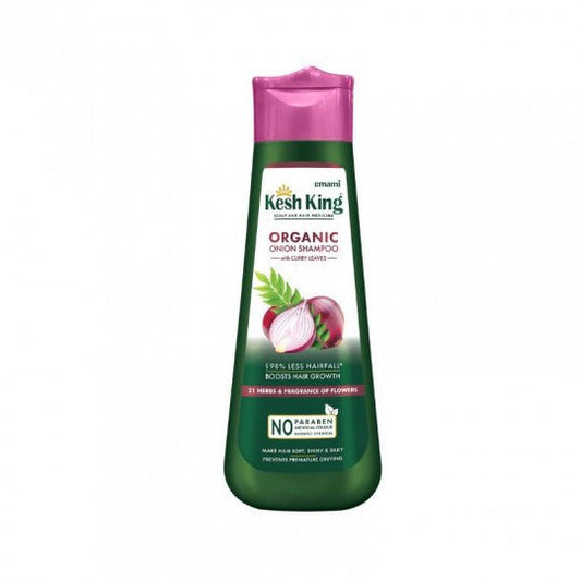 KESH KING svogūnų šampūnas su kario lapais, 200 ml - plaukams - Damų Kampelis