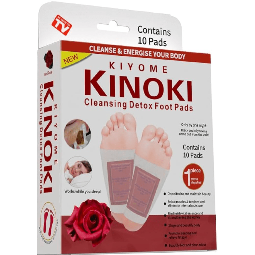 Detoksikaciniai KINOKI pleistrai - DETOX 10 vnt.(8 rūšys) - sveikatai - Damų Kampelis