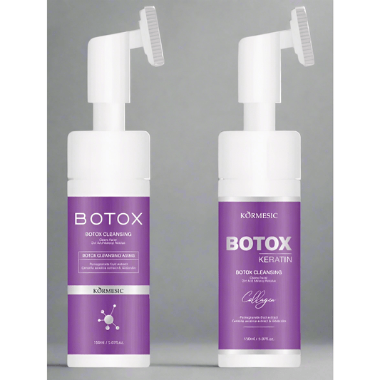 Veido plovimo putos su silikoniniu šepetėliu KORMESIC, 150 ml. - veidui - Damų Kampelis