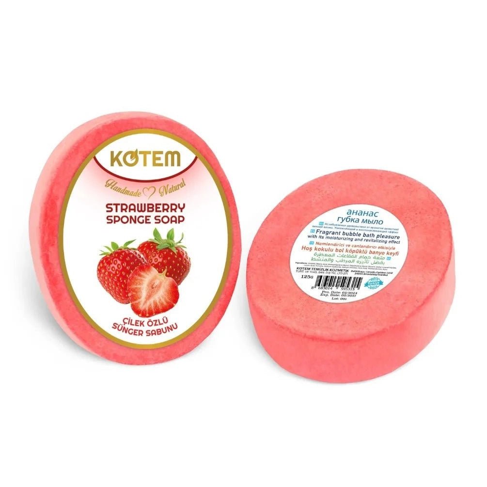 KOTEM Kempinė-muilas(pasirinkite aromatą), 125g - kūnui - Damų Kampelis