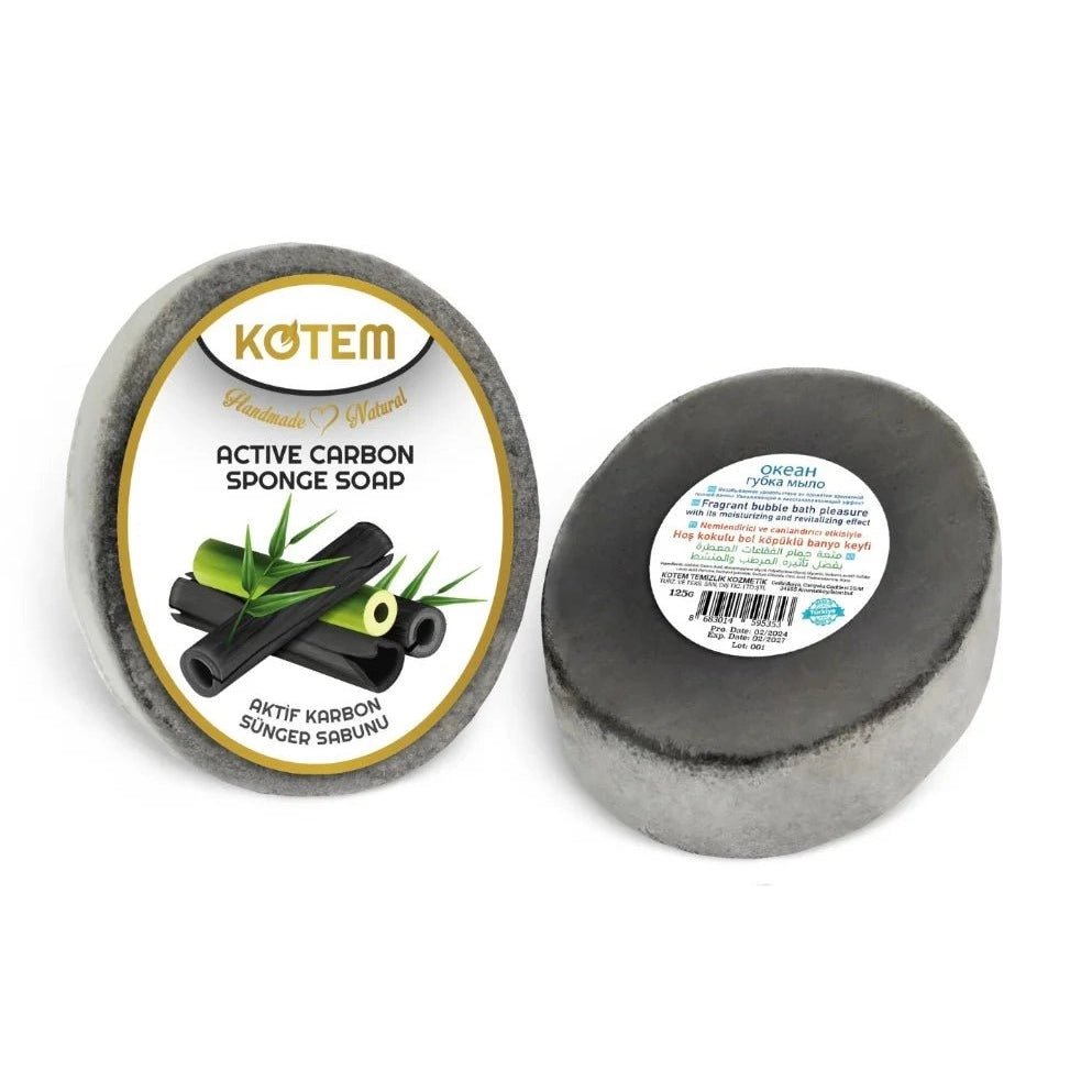 KOTEM Kempinė-muilas(pasirinkite aromatą), 125g - kūnui - Damų Kampelis