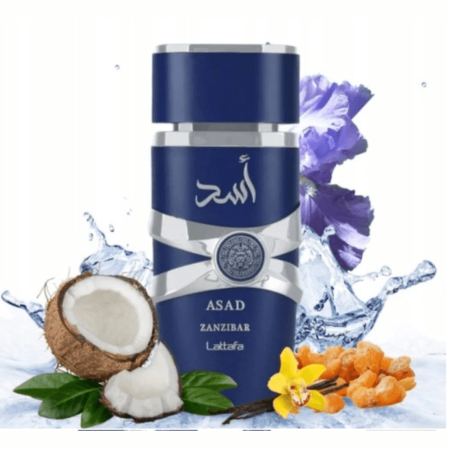 Lattafa ASAD Zanzibar kvepalai unisex, 100 ml. - kvapai - Damų Kampelis