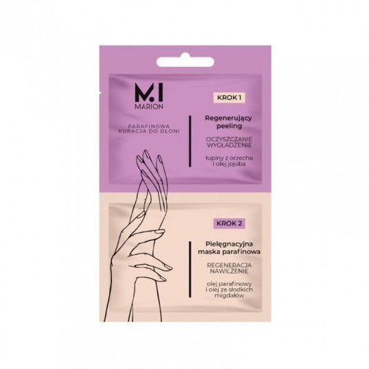 MARION parafino procedūra rankoms. Šveitiklis + parafino kaukė Mi Marion Spa, 5+6 ml - kūnui - Damų Kampelis