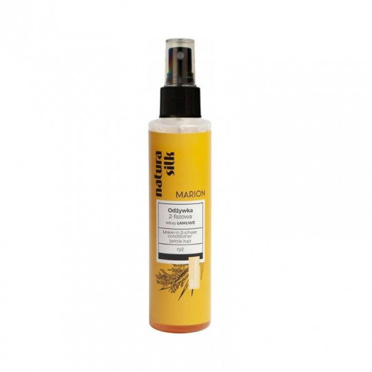 MARION Natura Silk plaukų kondicionierius besišakojantiems ir lūžinėjantiems galiukams, 150ml.