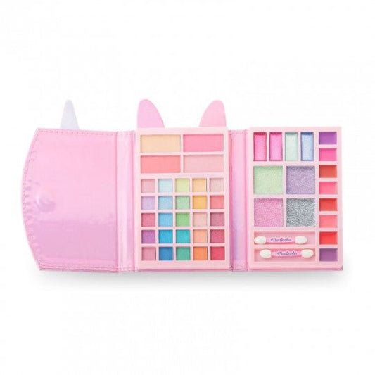 Makiažo rinkinys Little Unicorn(25 akių šešėliai, 4 skaistalai, 8 kremai, 8 lūpų blizgesiai, 2 aplikatoriai)-Damų Kampelis