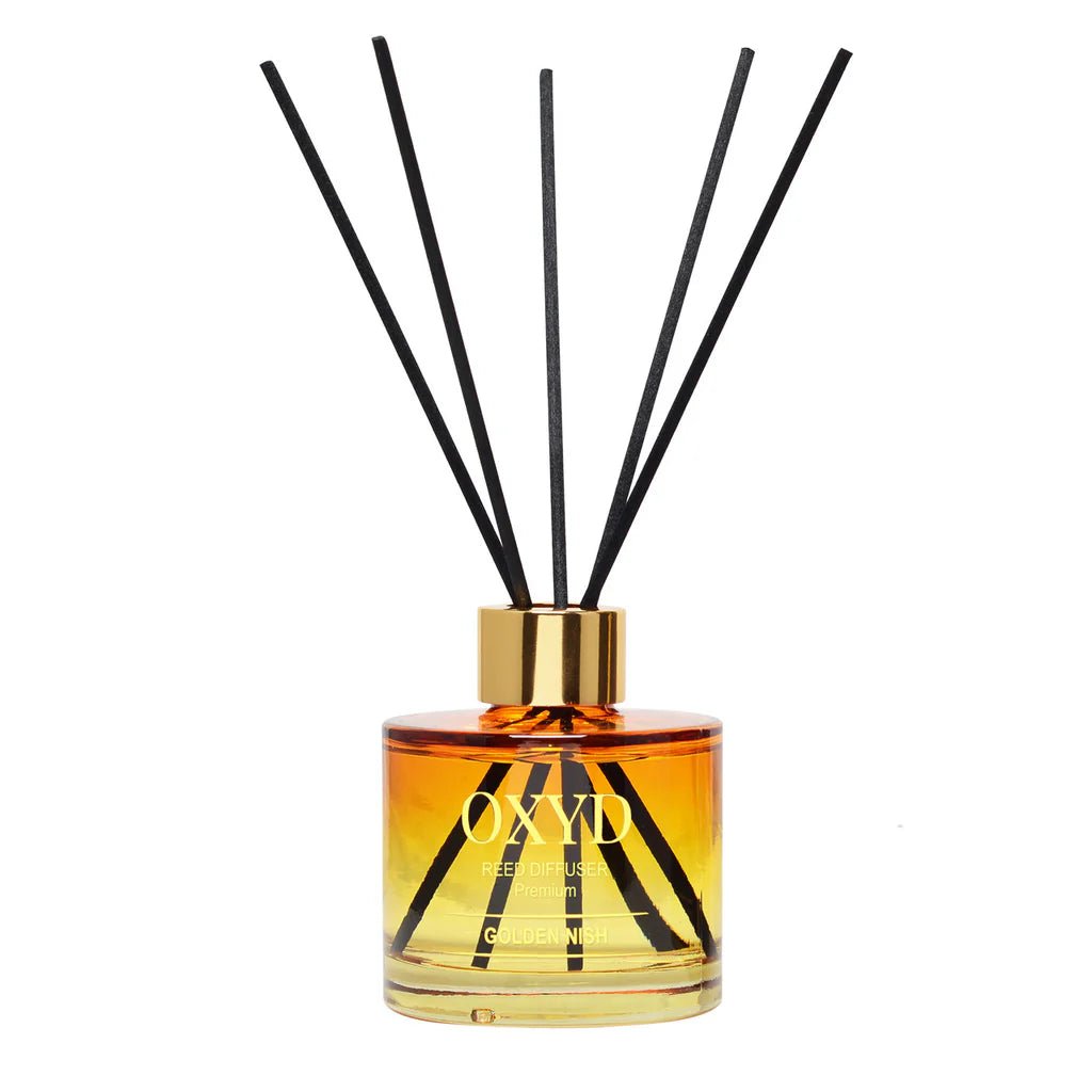 OXYD Golden Nish namų kvapas su lazdelėmis 120 ml. - kvapai - Damų Kampelis