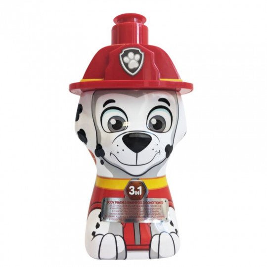 PAW PATROL dušo želė ir šampūnas su kondicionieriumi 3in1 Marshall 3D, 400 ml - kūnui - Damų Kampelis