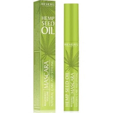REVERS Blakstienų tušas su kanapių sėklų aliejumi(juodas/rudas), 12 ml - veidui - Damų Kampelis