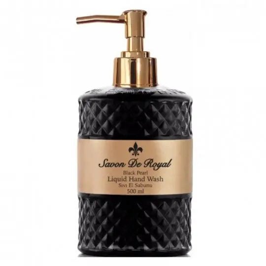 SAVON DE ROYAL skystas muilas Black Pearl, 500 ml - kūnui - Damų Kampelis