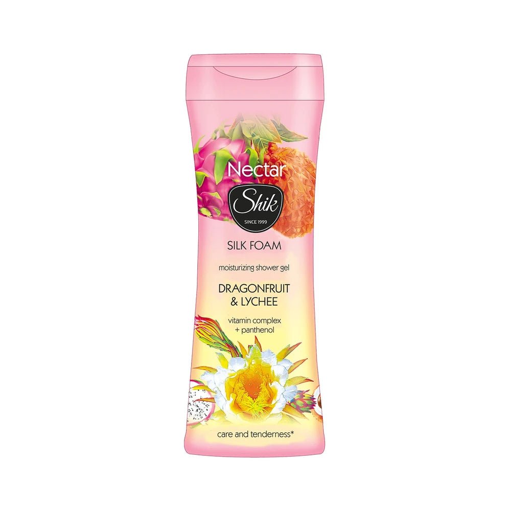 SHIK Nectar dušo želė su Drakono vaisiumi(pitaja) ir ličiais, 250 ml. - kūnui - Damų Kampelis
