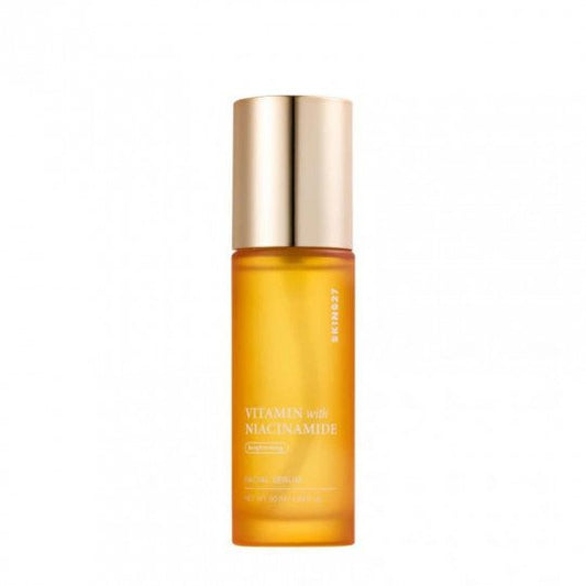SKIN627 veido serumas skaistinamasis su vitaminais ir niacinamidu, 50 ml-Veidui-Damų Kampelis