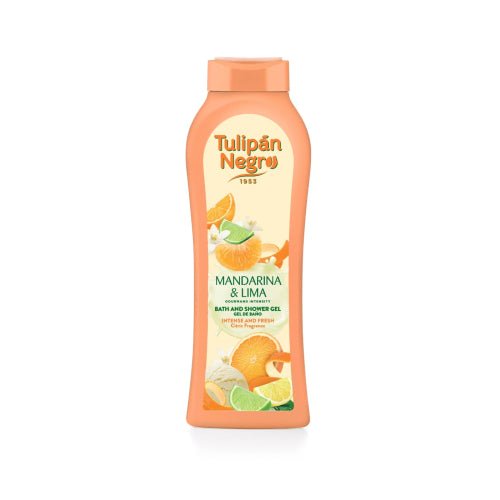 Tulipán Negro dušo želė Mandarina & Lima, 650 ml. - kūnui - Damų Kampelis