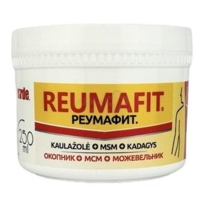 VIRDE REUMAFIT kaulažolių gelis su kadagių ekstraktu ir MSM 250ml - sveikatai - Damų Kampelis
