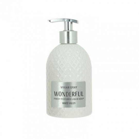 VIVIAN GRAY skystas muilas Wonderful White Valley, 500 ml. - kūnui - Damų Kampelis