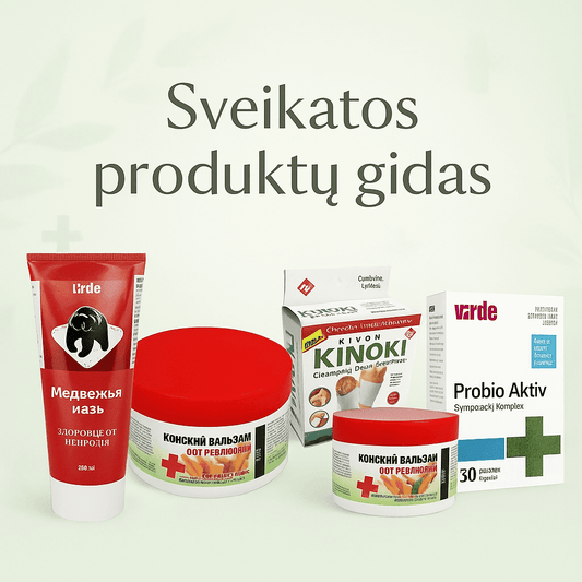 Sveikatos produktų gidas: raskite tinkamą sprendimą savo poreikiams - Damų Kampelis