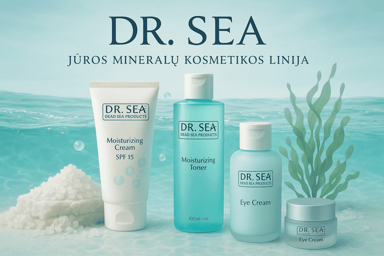 DR. SEA - Jūros Mineralų Kosmetikos Linija - Damų Kampelis