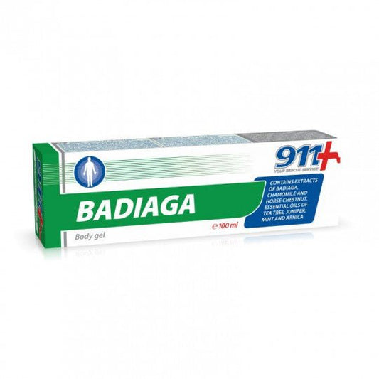 911 BADIAGA gelis-balzamas kūnui, 100 ml SE-Kūnui-Damų Kampelis