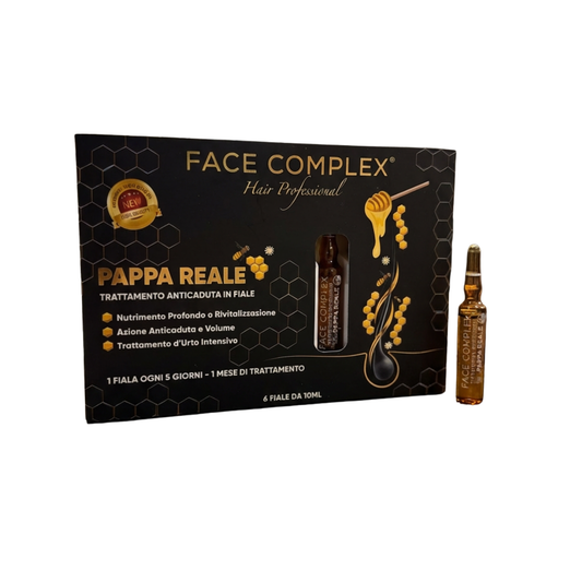 FACE COMPLEX Pappa Reale ampulės plaukams, 6 x 10 ml