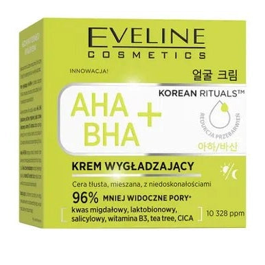 EVELINE Korean Rituals AHA BHA lyginamasis kremas, 50ml. - veidui-Damų Kampelis