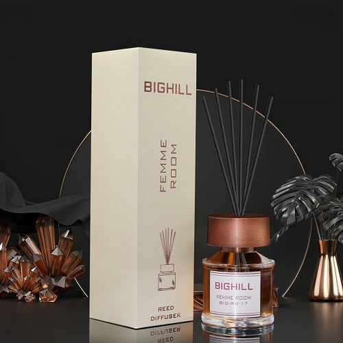 EYFEL BigHill FEMME ROOM namų kvapas su lazdelėmis, 120 ml.