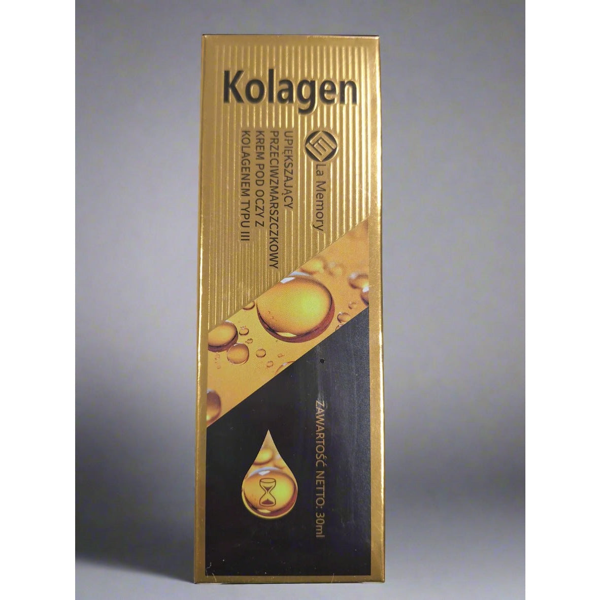 Kosmetinis, stangrinantis odą, paakių kremas su 3 tipo kolagenu LaMemory 30g.