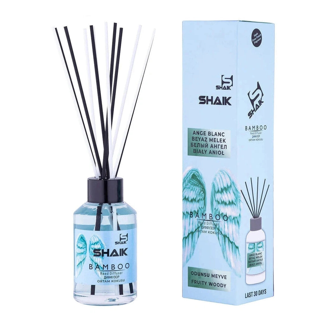Namų kvapas su lazdelėmis SHAIK WHITE ANGEL 115 ml.