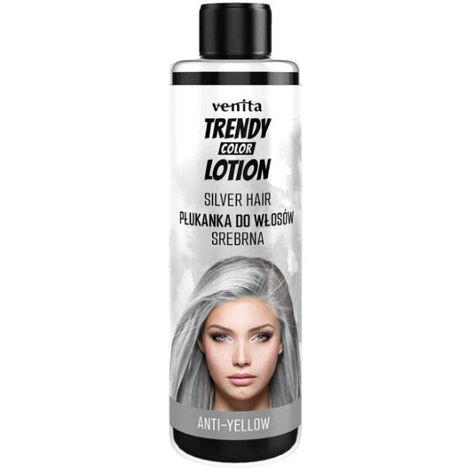 Venita Trendy Color Lotion plaukų skalavimo priemonė 200ml - Sidabriniai plaukai 