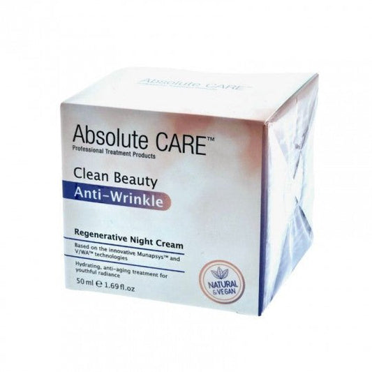 ABSOLUTE CARE kremas veidui atstatomasis naktinis, 50 ml. - veidui - Damų Kampelis